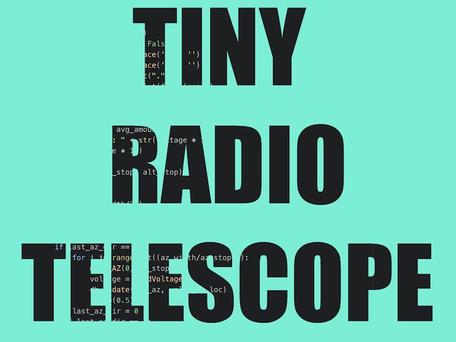 Tiny Radio Telescope