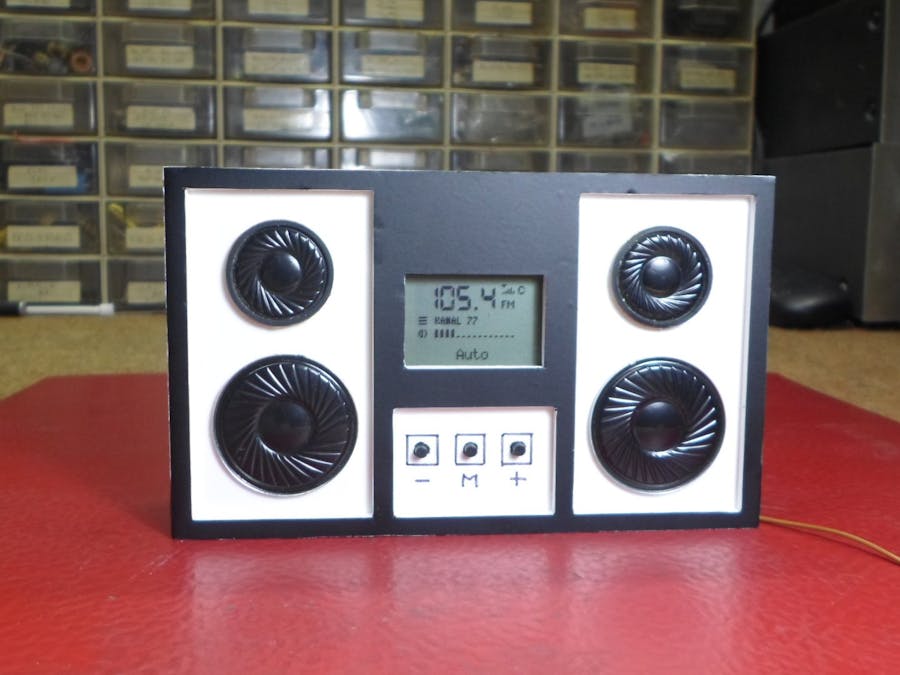 Mini Stereo Radio with RDA5807