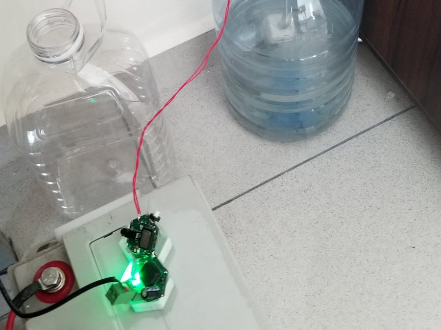 Water Level Alarm Using a Reed Switch