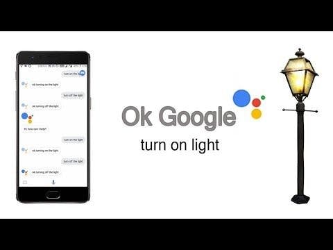Control Devices Using Google Assistant