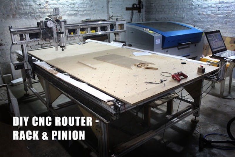Build Own CNC Router from the Frame Up Hackster.io