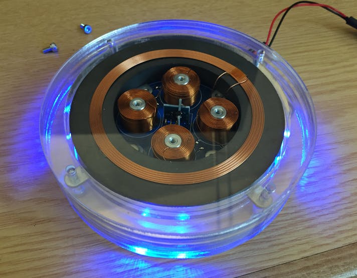 A Levitating Lunar Lamp You Can Make Yourself Hackster Io