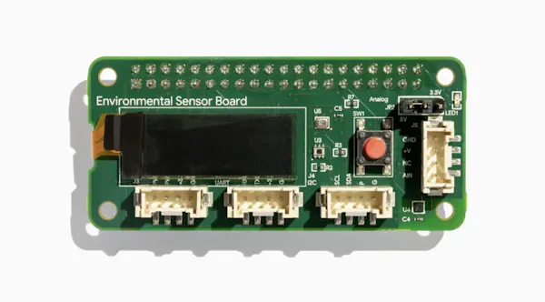 Google Releases Coral Environmental Sensor Board for the Raspberry