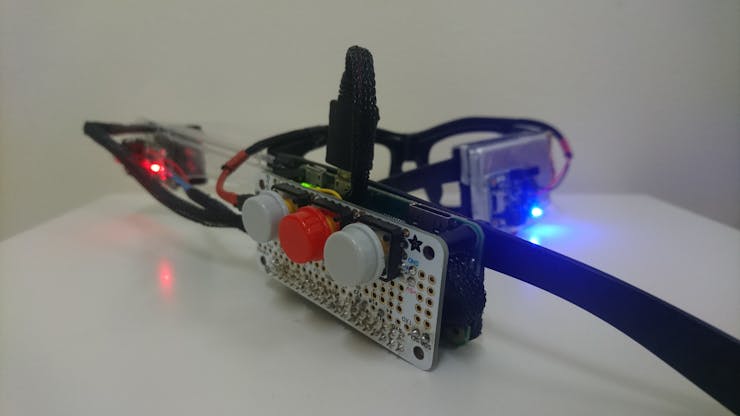 DIY Smart Glasses Built with a Raspberry Pi Zero W Hackster.io