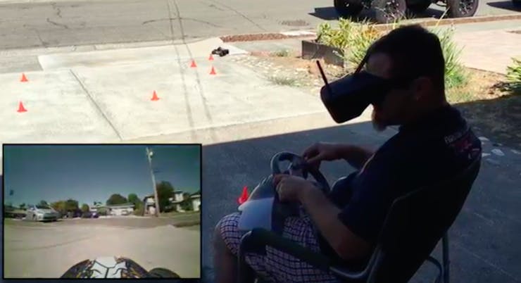 A First Person Driving Experience With a Natural Steering Wheel Hackster.io