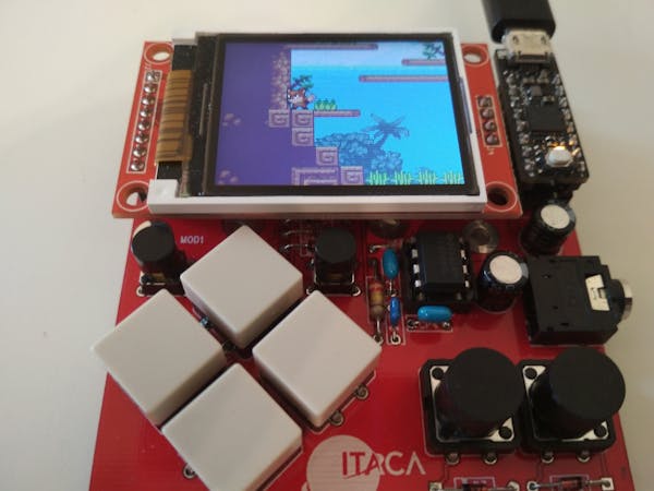 A Cortex-M0+ Handheld Console That Runs Games at 40 FPS - Hackster.io