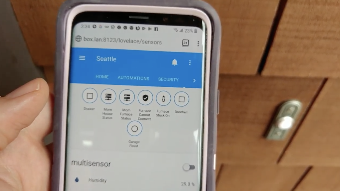 home assistant smart doorbell