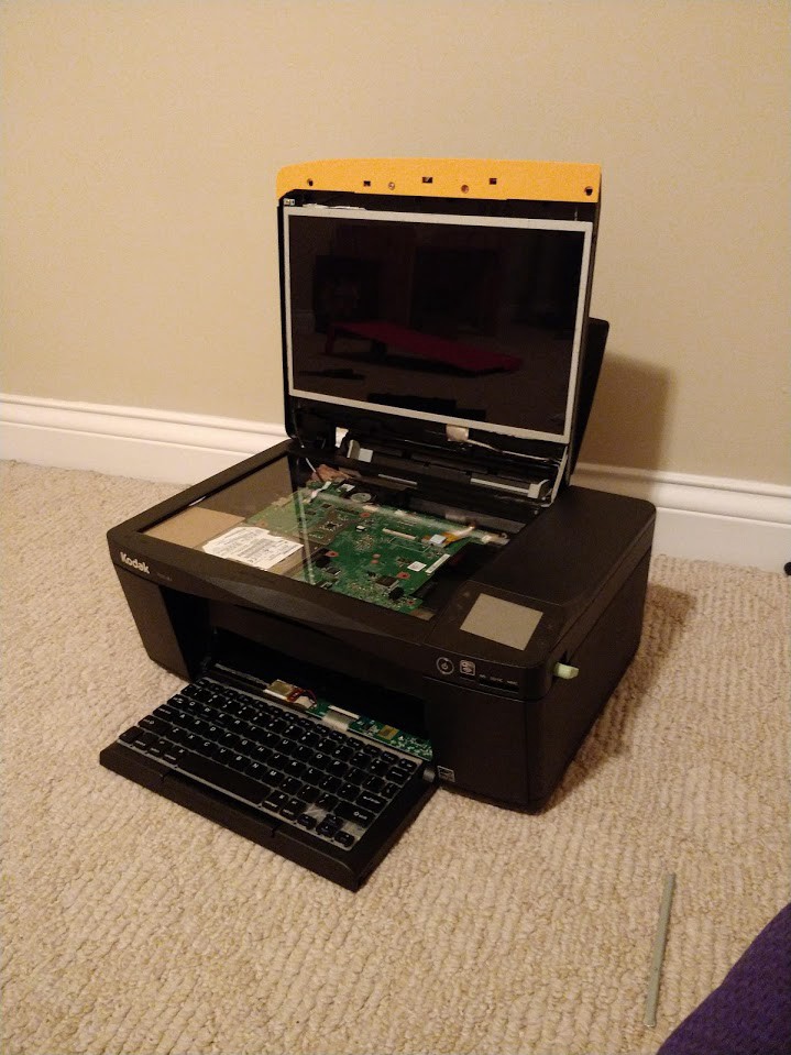 computer with printer