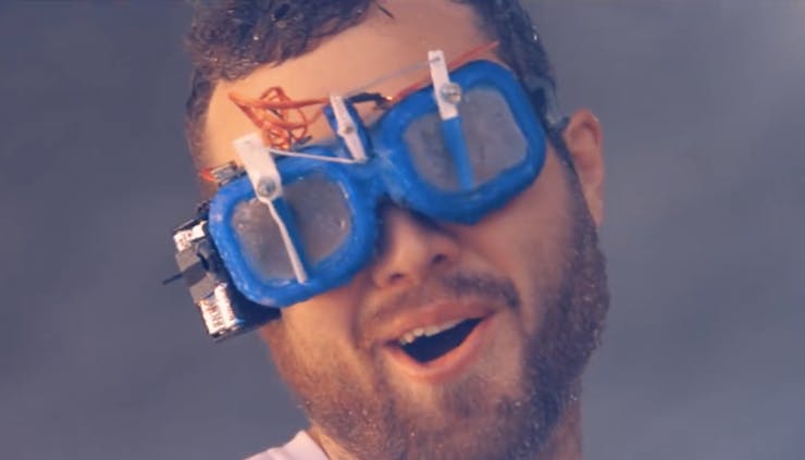 Window wipers top for glasses