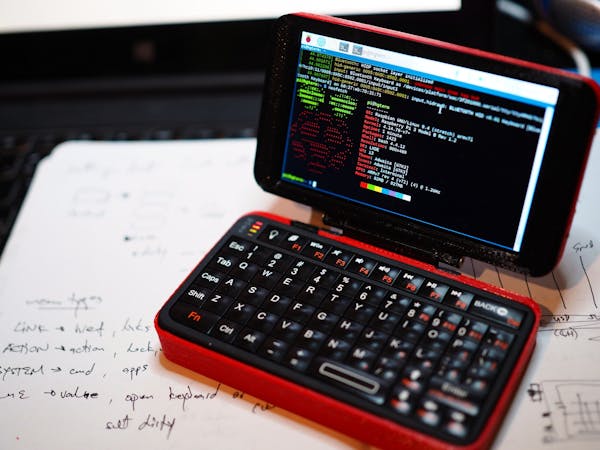 This Portable Terminal Features a Hardware Keyboard for Serious ...