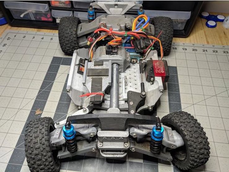 Excellent 3d Printed Rc Car Features Variety Of Drivetrain