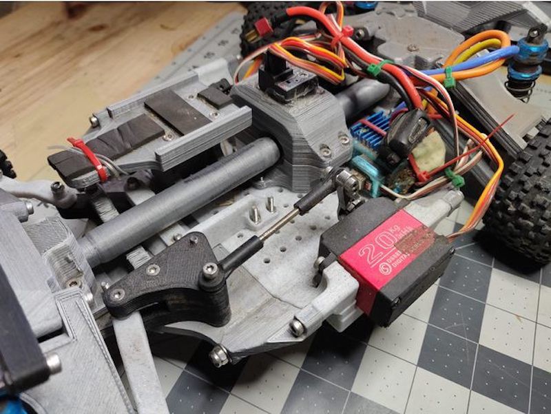 3d printed rc car chassis