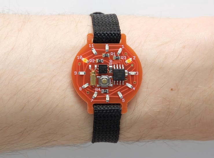 Tiny Time 2 Pcb Watch Hackster Io