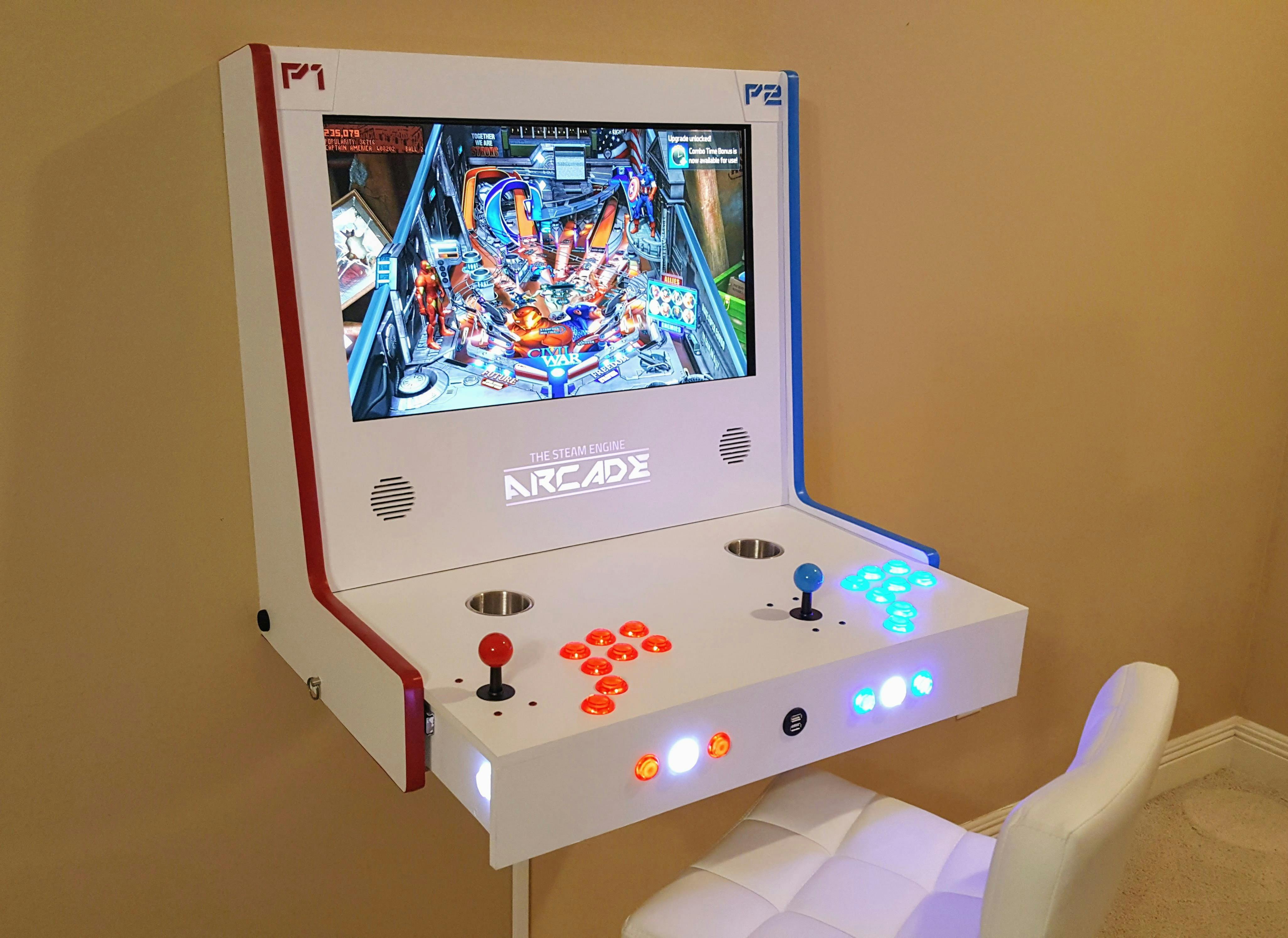 Check Out This Gorgeous Steam Link Based Arcade Cabinet Hackster Io