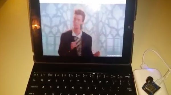 Esp8266 Is Never Gonna Give You Up Free Wi Fi Hackster Io