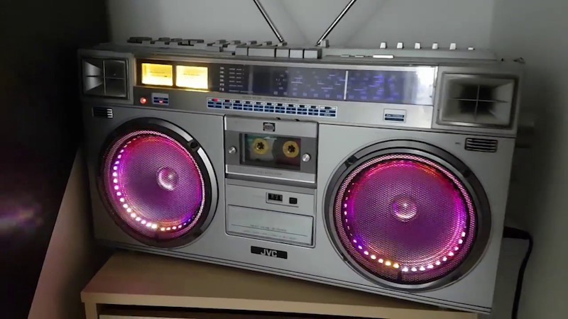 boombox led lights