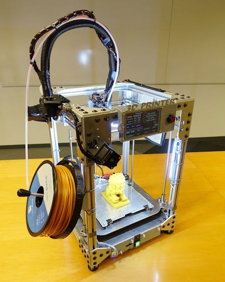 Check Out This Extremely Robust Homemade 3d Printer Hackster Io
