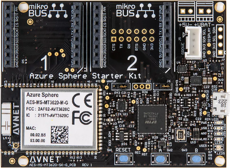 The Azure Sphere Starter Kit - Hackster.io