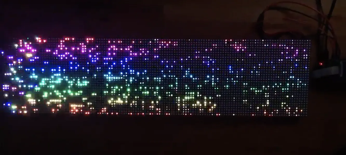 Raspberry Pi-Powered Mega Matrix 