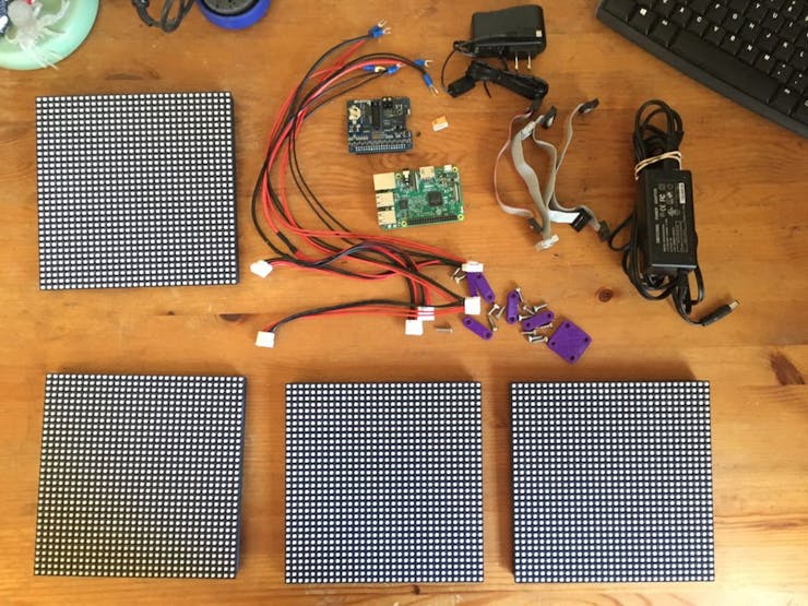Raspberry Pi-Powered Mega Matrix Starboard Display - Hackster.io