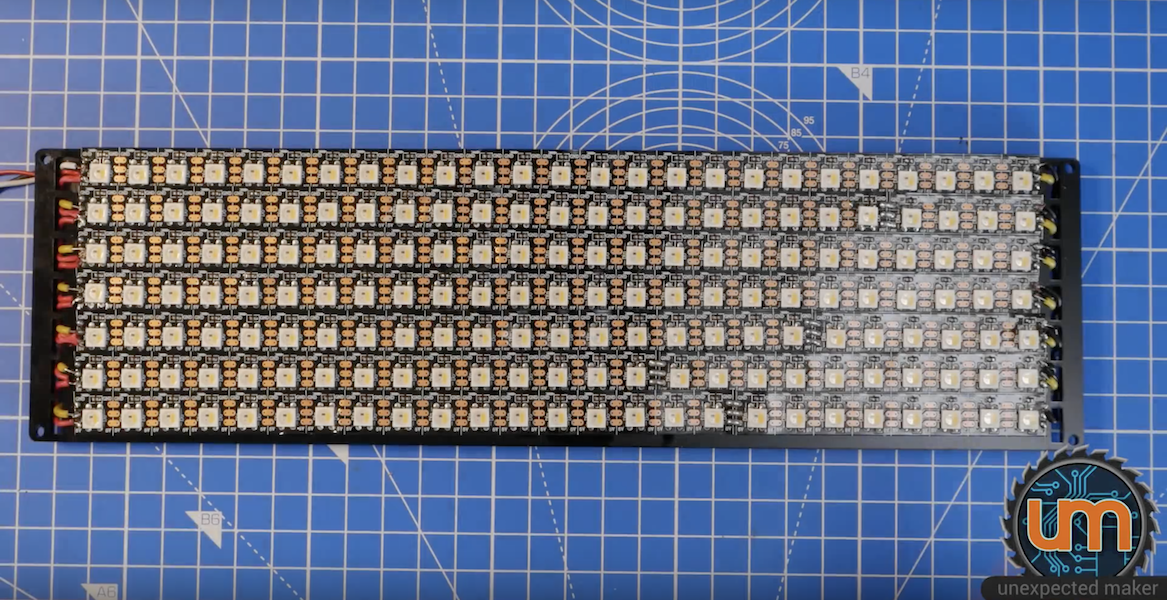 “Unexpected” LED Matrix Display - Hackster.io