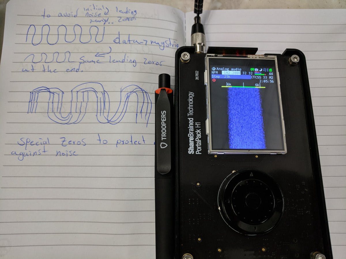Using a HackRF One PortaPack as a Mag Stripe Reader and Replayer 