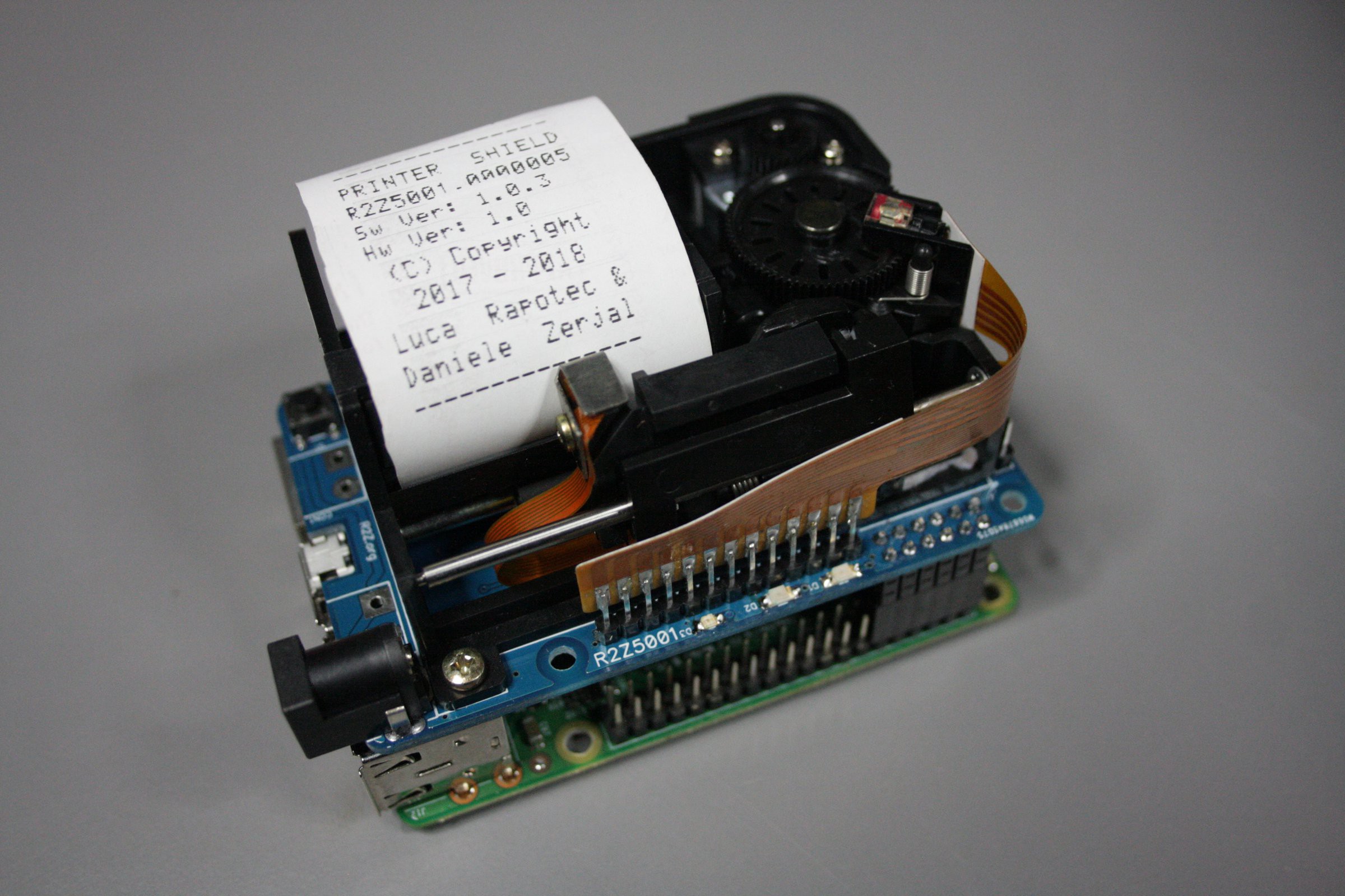 receipt printer raspberry pi