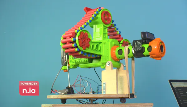 Automated Nerf Sentry Gun Runs a New Platform Called nio - Hackster.io