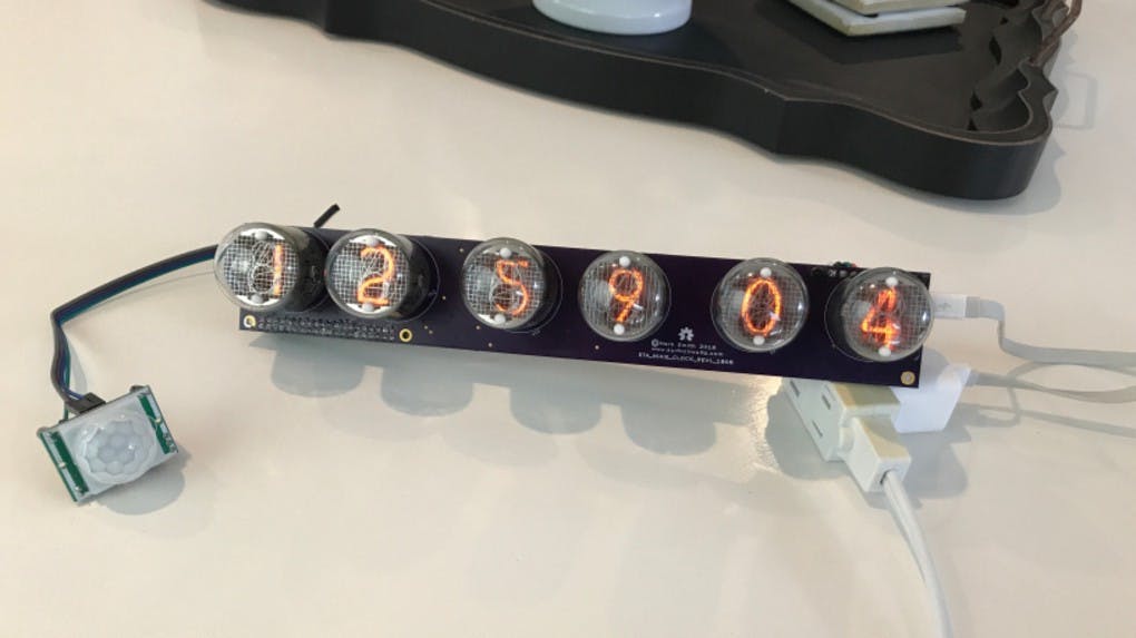 The Eta Nixie Tube Clock Know How Much Time Is Left Before It S Too Late Hackster Io