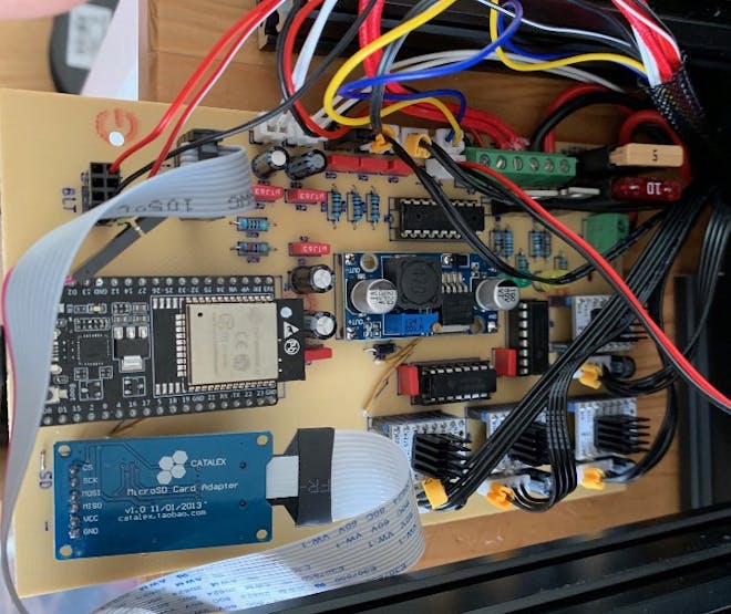 This Open Source Esp32 3d Printer Control Board Now Supports Marlin 2 0 Hackster Io