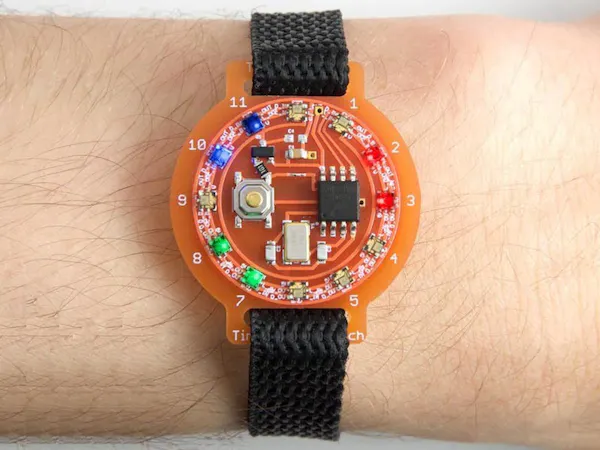 Tell Time with RGB LEDs Using the Tiny Colour Watch - Hackster.io