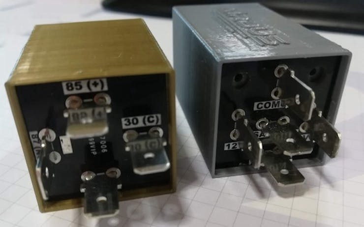 Car Battery Voltage Monitoring In A Relay Form Factor