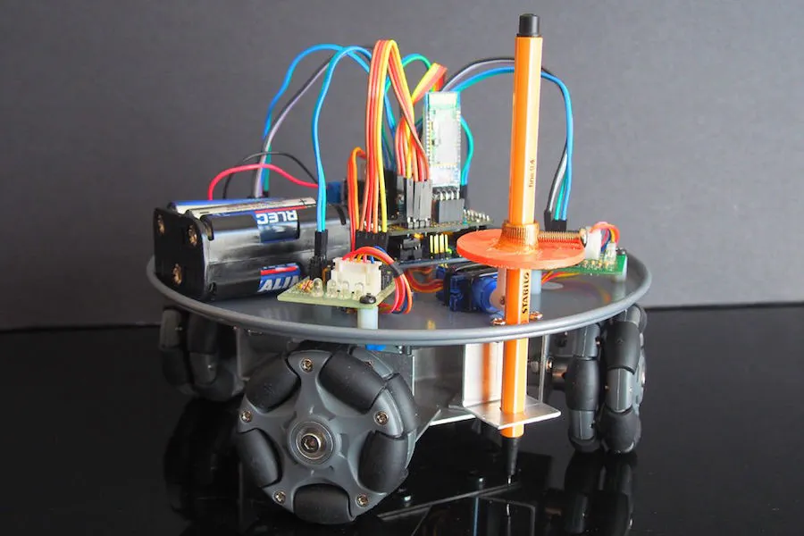 plotting robot arduino