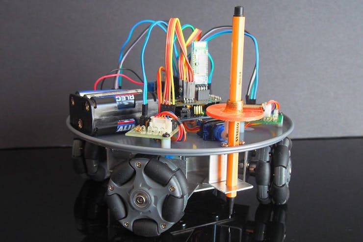 Plotting robot deals arduino