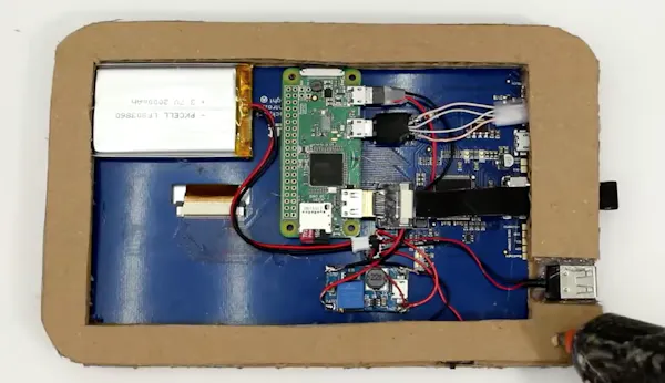 Build Yourself a Cardboard-Framed Raspberry Pi Tablet for Under $60 ...
