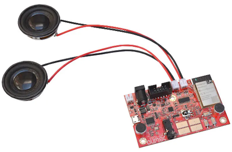 Olimex Drops Esp32 Adf Board For Audio Applications Hackster Io