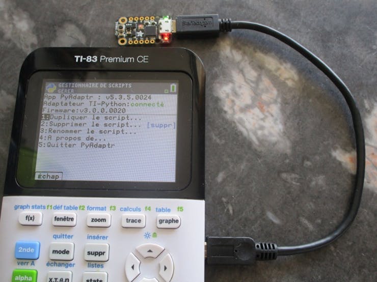 Calculatrice scientifique TEXAS INSTRUMENTS TI-83 Premium CE