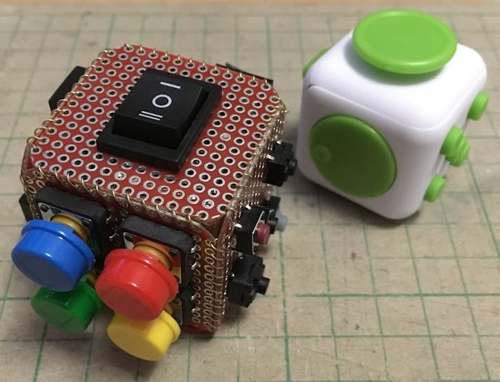 The Fidget Cube Gets An Iot Makeover Hackster Io