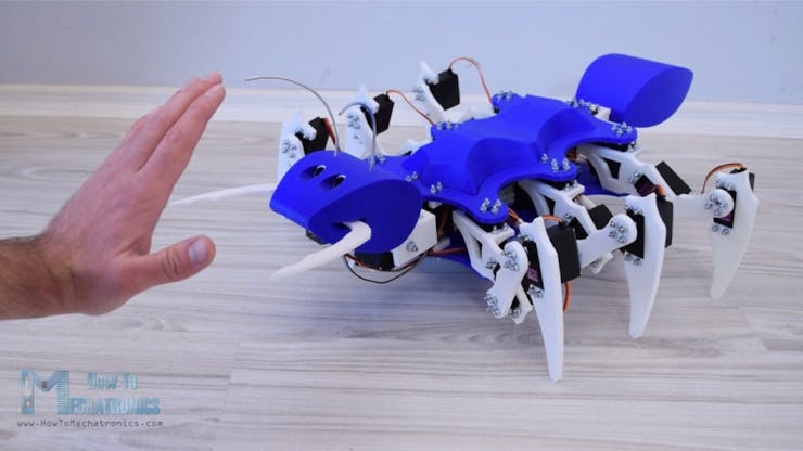 3d Printed Ant Bot Strikes Autonomously Hackster Io