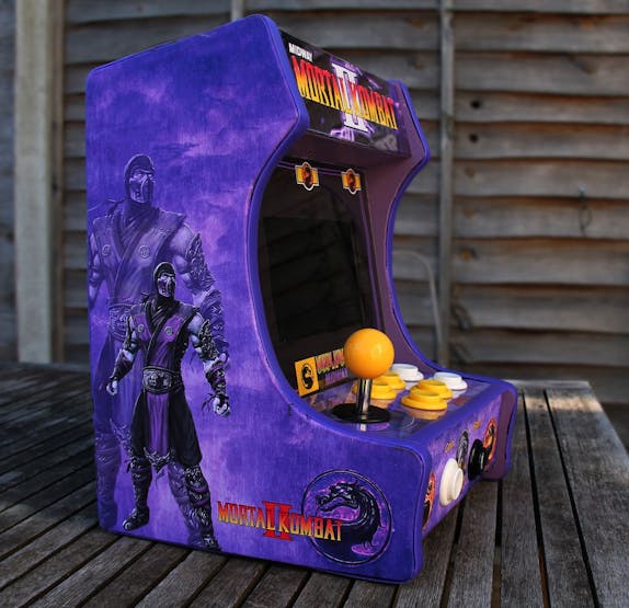How To Build The Ultimate Mortal Kombat Ii Desktop Arcade Cabinet