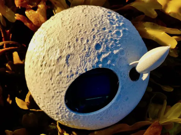 A Moon-Shaped Tide Clock - Hackster.io