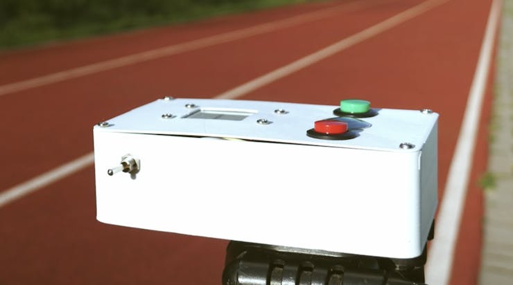 See how fast you can run a 100m dash with this Arduino timer