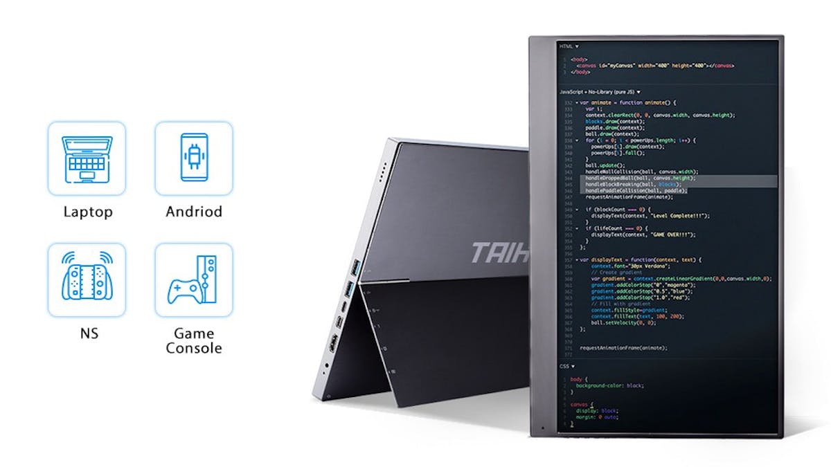 Unick's TAIHE Gemini Portable Monitor Launched on
