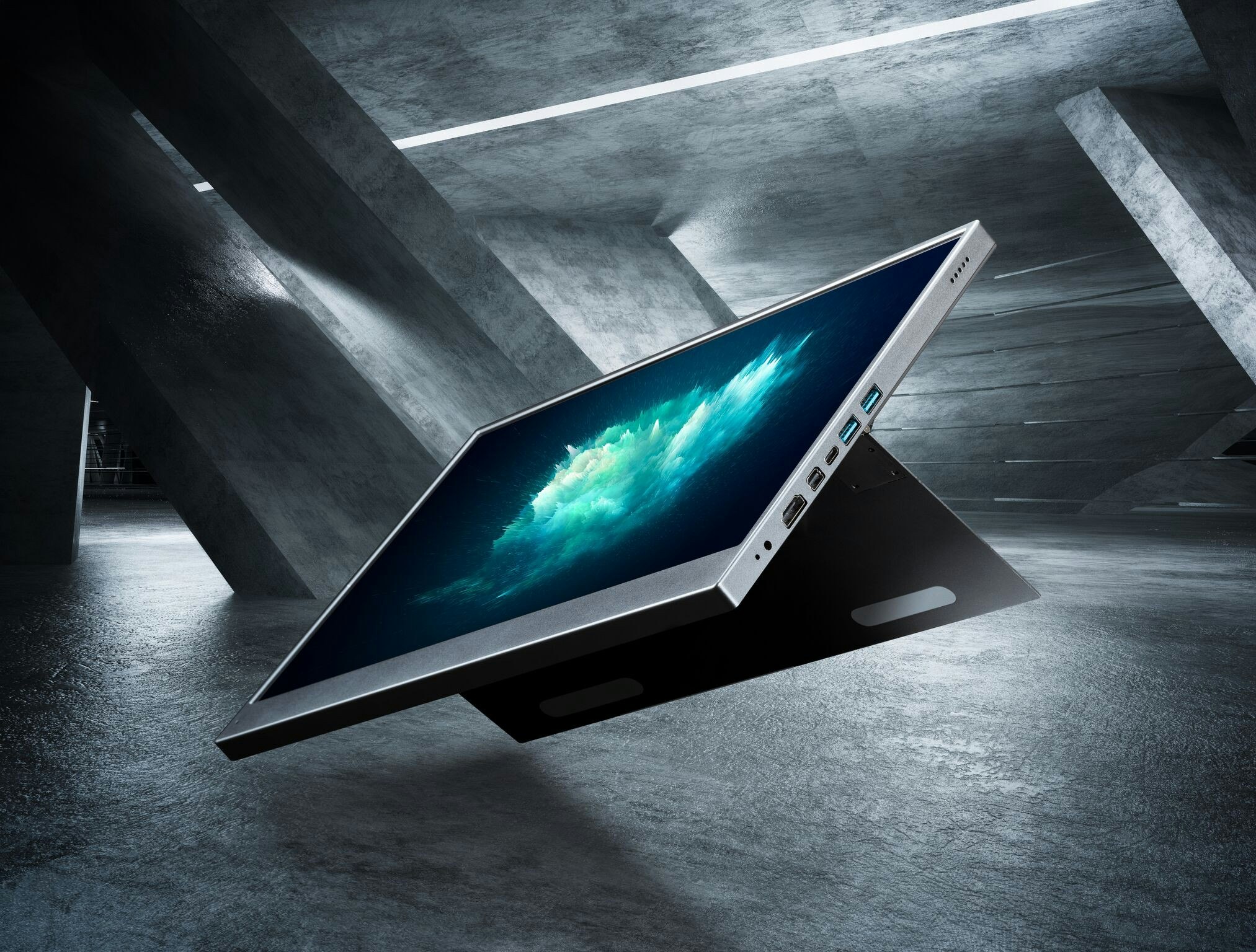 TAIHE Gemini モバイルモニター レビュー】モバイルモニター「TAIHE Gemini」のある生活：作業