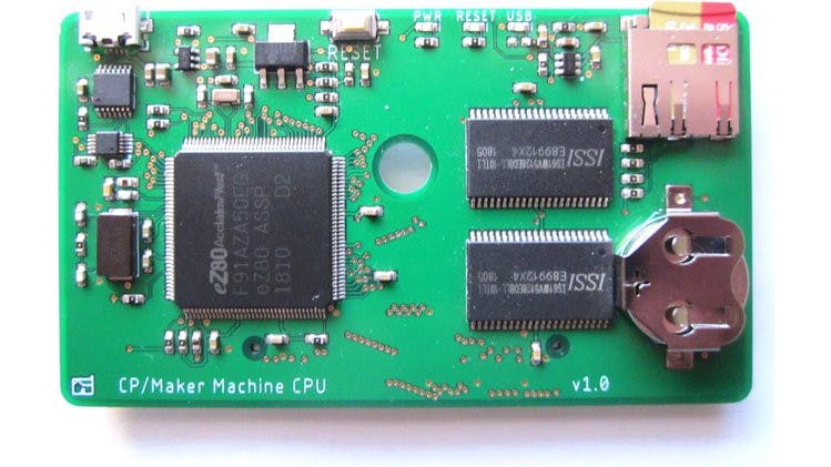The Credit Card-Size MakerLisp Machine Puts an eZ80 Computer in
