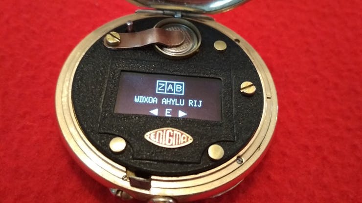 Enigma pocket watch discount