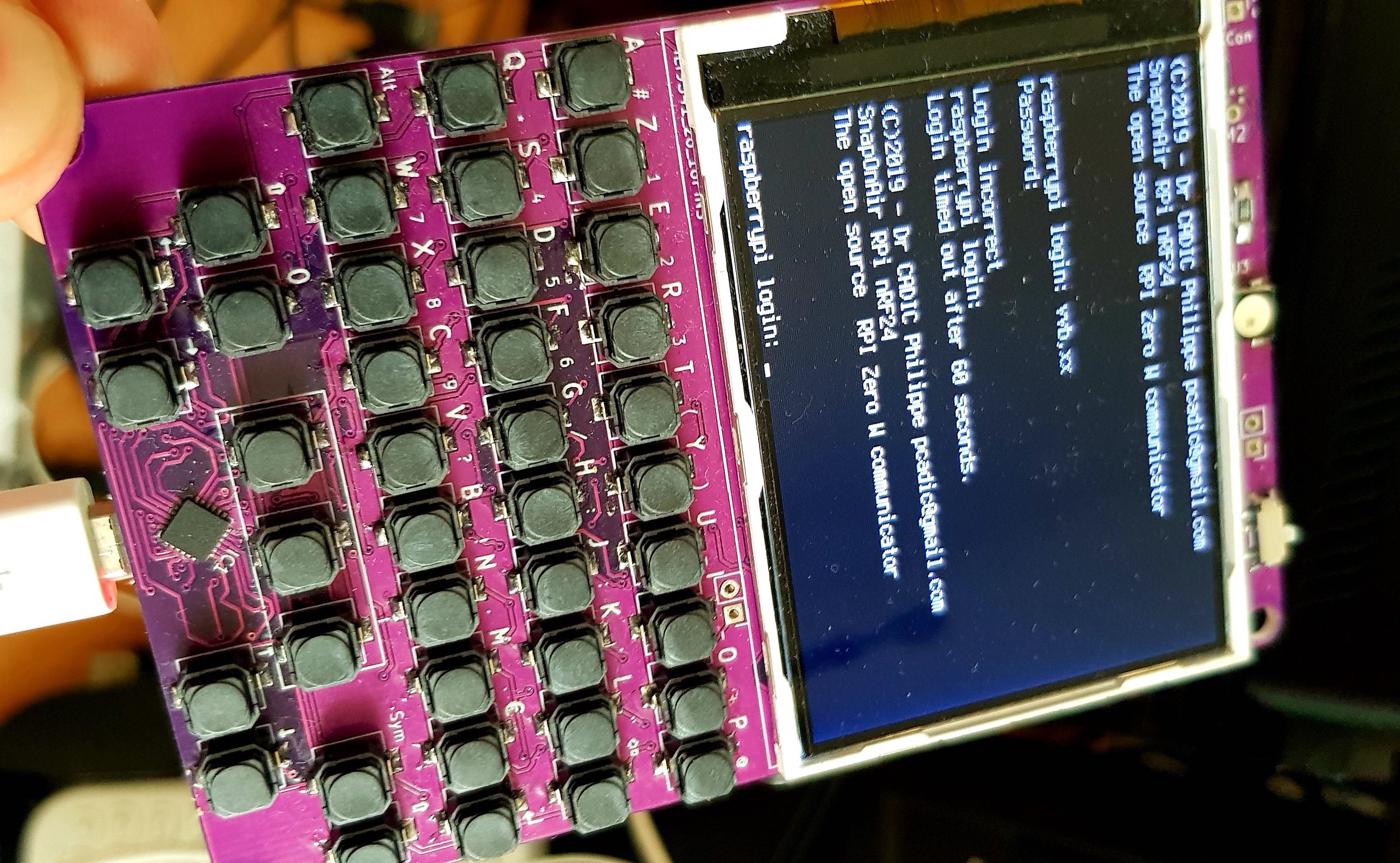 blackberry keyboard raspberry pi