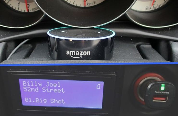 Alexa enabled best sale car stereo
