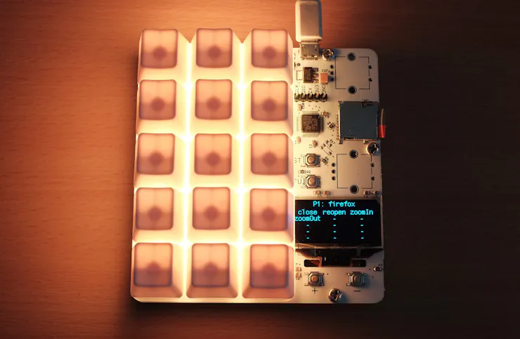 kbord: A Programmable Mechanical Keypad with RGB Backlighting - Hackster.io