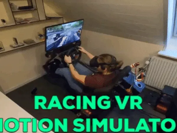 YouTuber Builds a VR Motion Simulator for Racing Games - Hackster.io